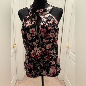 WHBM Halter Floral Print Bodice